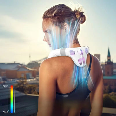 Rechargeable Portable Neck Fan, Hands-free Cooling