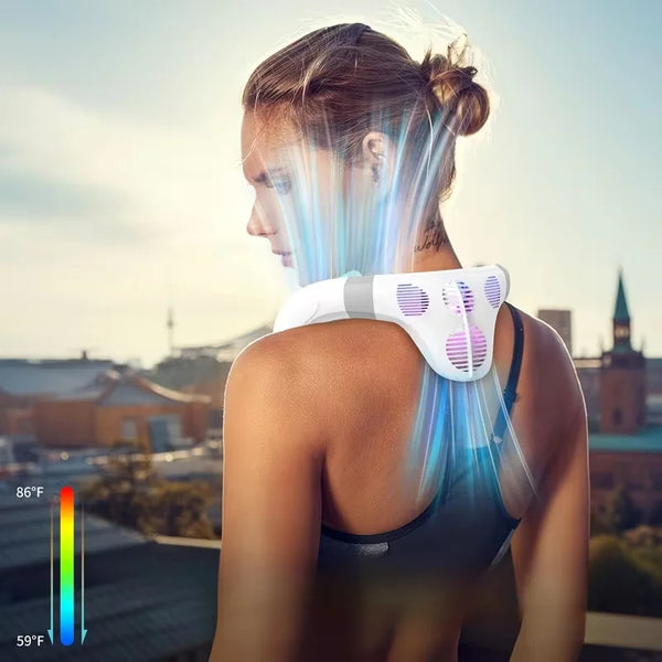Rechargeable Portable Neck Fan, Hands-free Cooling