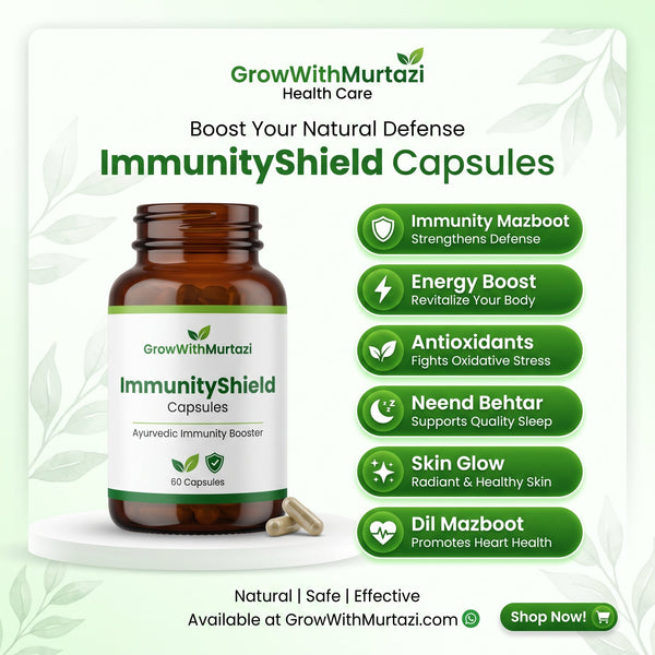🌿 ImmunityShield Herbal Capsules — Bimariyon Se Bachao, Sehat Ka Rakwala